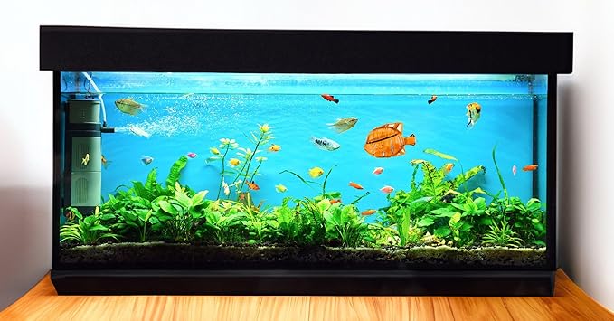 Aquarium Water Clarifier | Clear Cloudy Fish Tank Water Treatment, Safe for Freshwater & Saltwater Fish and Plants - Orange, 3 Pack