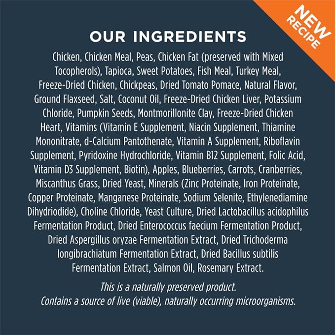 Instinct Raw Boost Small Breed, Natural Dry Dog Food with Freeze Dried Pieces, High Protein, Grain Free Recipe - Real Chicken, 3.5 lb. Bag