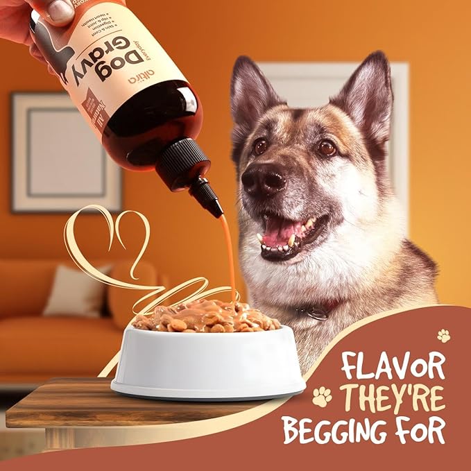 Everyday Dog Gravy – Premium Wet Dog Food Gravy Toppers for Dry Food – Tasty & Nutritious Dogs Gravy with Essential Vitamins and Supplements – Hip and Joint Supplement