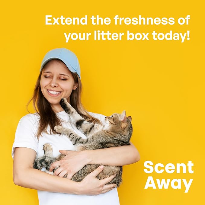 Cat Litter Deodorizer – Fragrance-Free Odor Eliminator with Active Carbon, Controls Litter Box Smells, Keeps Home Fresh, 25 lb