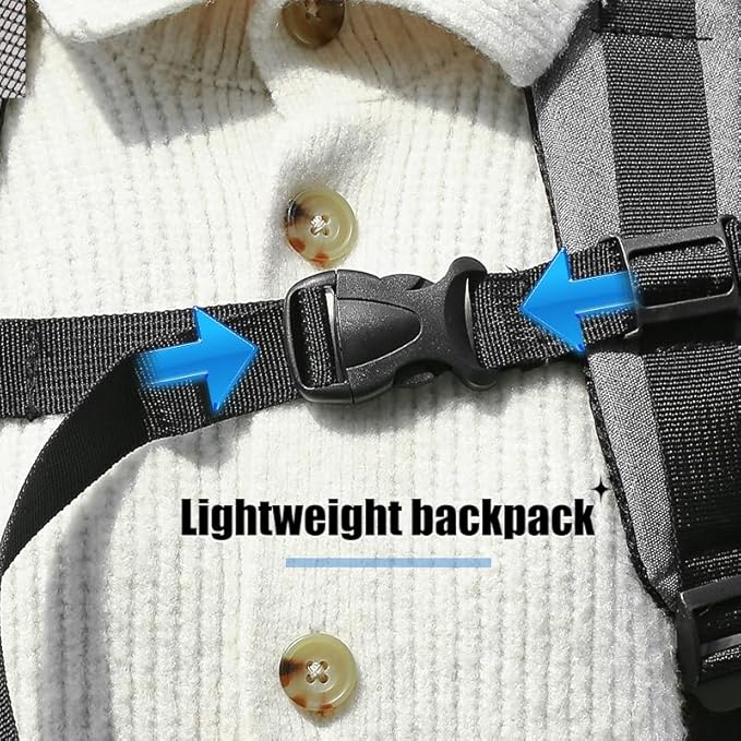 LUNATAIL Pet Carrier Backpack with Steel Frame — Privacy-Focused Travel Bag for Pets