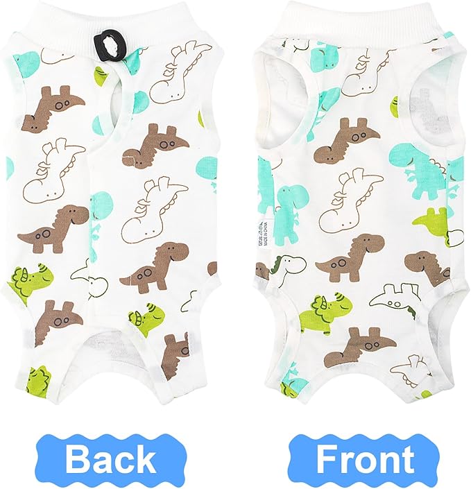 Cat Recovery Suit Female, Breathable Cat Onesie After Surgery Female for Abdominal Wounds or Skin Diseases, Surgery Recovery Suit Kitten Onesie After Spay Wear Anti Licking