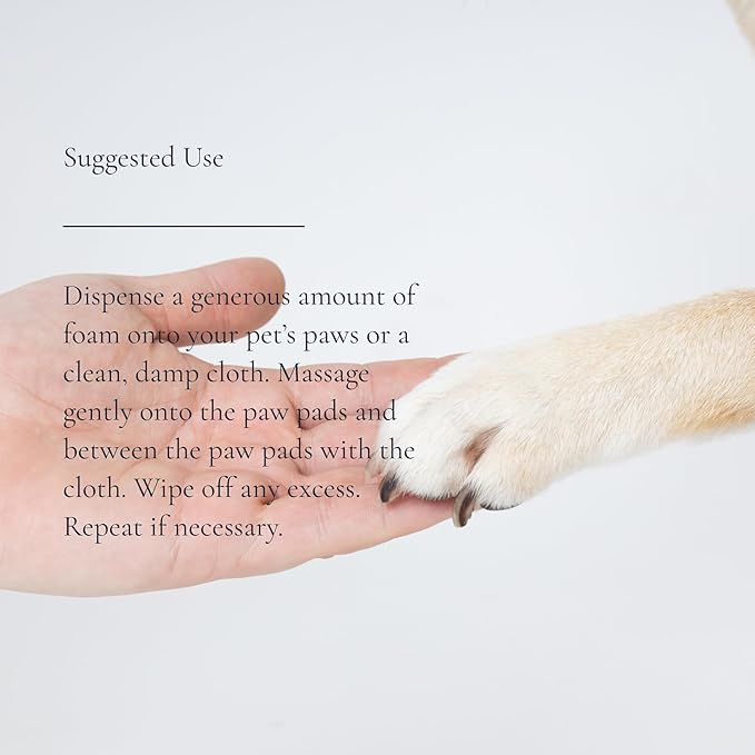 Paw Protรฉct 3-in-1 Foam Cleanser | Dog Paws Cleaner for Daily Use | Pet Paw Cleaner for Dogs โ No-Rinse Paw Cleaner for Dogs & Puppies