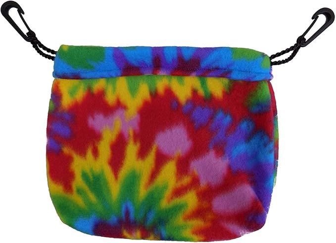 Sleeping Pouch for Sugar Gliders and Other Small Pets (Tie Dye)
