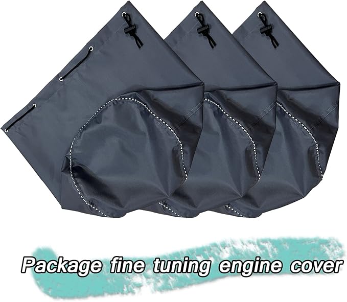 Waterproof Trimmer Cover and Engine Waterproof Cover are Suitable for Trimming Machine, Lawn Mower, Electric Saw, Hedge and Rod Saw. 600D Heavy Oxford Cloth 12D x 15.6h inch(3pack) (grey-600D(3pack))