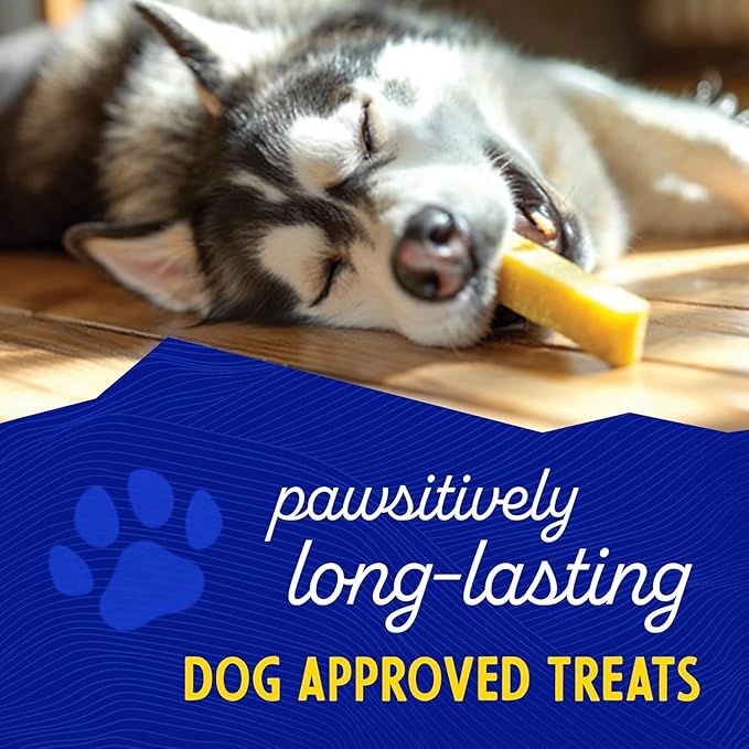 Himalayan Cheese Chews, Long Lasting, Stain Free, Protein Rich, Low Odor,100% Natural, Healthy & Safe, No Lactose, Gluten Or Grains, 3.0 lbs BULK TUB LARGE for Dogs 55 Lbs & Smaller (Package May Vary)