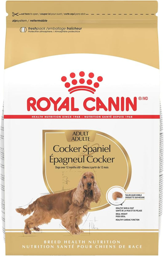 Royal Canin Cocker Spaniel Adult Dry Dog Food, 6 lb bag