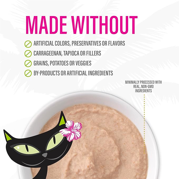 Tiki Cat Velvet Mousse, Protein Blend in Broth Variety Pack, Complete Nutrition for Balanced Diet, Wet Cat Food For All Life Stages, 2.8 oz. Pouch (Pack of 12)