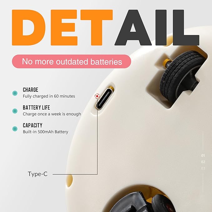 Li&Zhao Interactivity Cat Toy - Automatic Laser Feather Cat Toy, Rechargeable 2 in 1 Cat Electric Toy for Boring Indoor Adult Cats/Kittens(Beige)