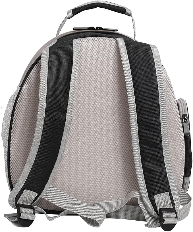 Guinea Pig Carrier, Guinea Pig Backpack with Clear Bubble Window (Black-Blue, Backpack)