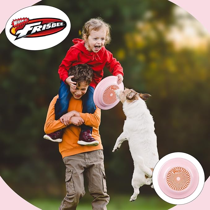 Wham-O Frisbee Fastback Flying Disc, 9.35 Inch Dog-Friendly Lightweight Toy for Professional Players Outdoor Beach Park Backyard Game - 100g