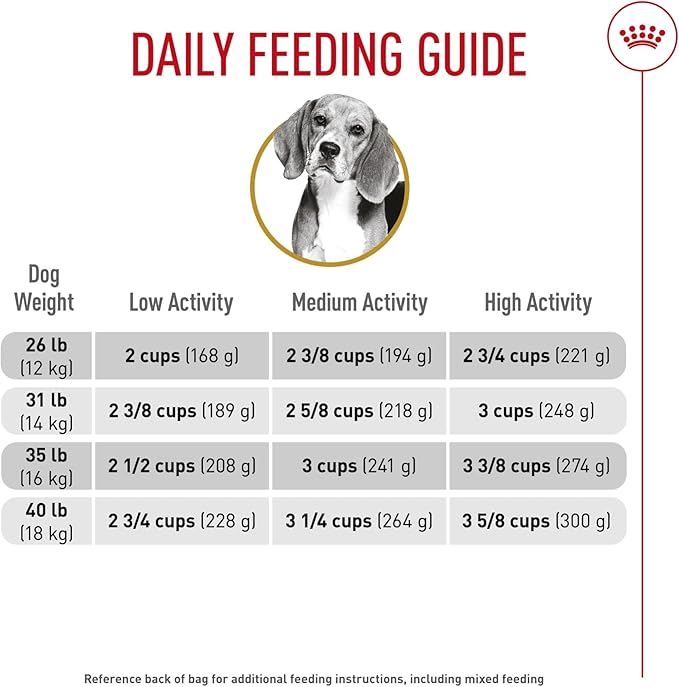 Royal Canin Beagle Adult Dry Dog Food, 30 lb bag