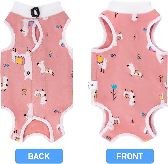 Cat Recovery Suit Female, Breathable Cat Onesie After Surgery Female for Abdominal Wounds or Skin Diseases, Surgery Recovery Suit Kitten Onesie After Spay Wear Anti Licking