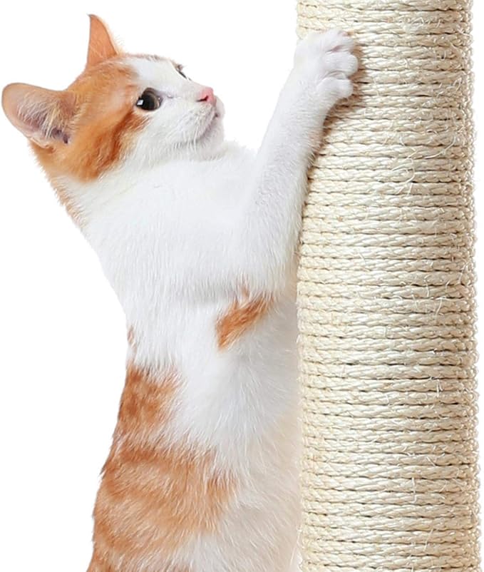 Yaheetech 62in Cat Tree Tower for Indoor Cats, Furniture w/Double Condo, Scratching Posts, Multiple Platforms and Balls for Kittens, Pink