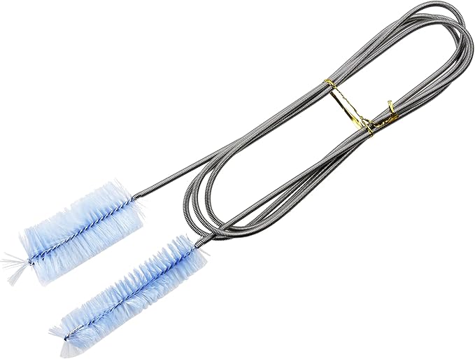 AQUANEAT Fish Tank Cleaning Tools, Aquarium Filter Brushes, Pipe Cleaner for Home Kitchen, Double Ended, 2pcs
