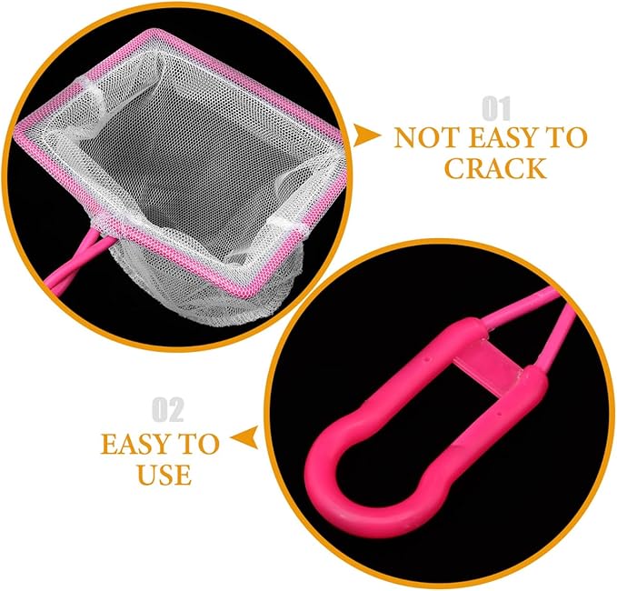 3 Pcs Tank Net Aquarium Fish Net Fish Landing Net Aquarium Fishing Net Fish