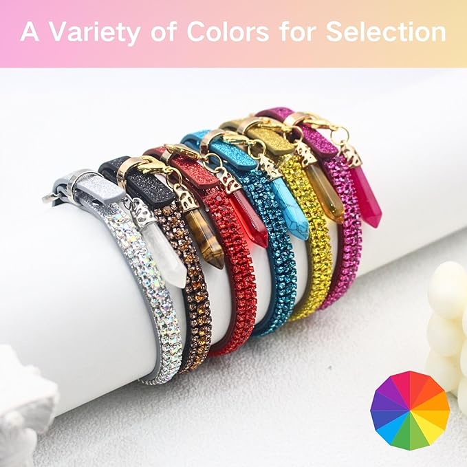 PEARLY JUN Rhinestone Dog Collars for Small Dogs Cat, S Silver AB Bling Diamond Cat Collar Cute Luxury Crystal Pet Puppy