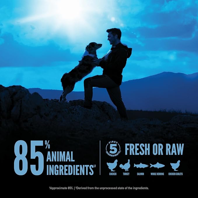 ORIJEN Wild Reserve Dry Dog Food Free-Run Chicken Recipe 4lb Bag