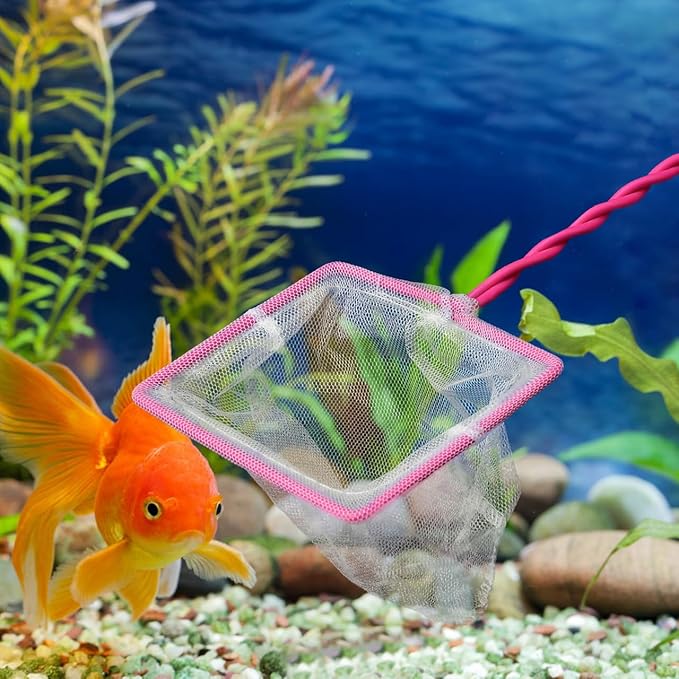 3 Pcs Tank Net Aquarium Fish Net Fish Landing Net Aquarium Fishing Net Fish