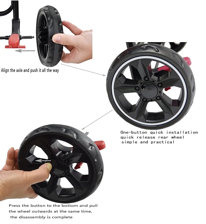 ROODO 4 Wheel Dog Cat Pet Stroller Best Lightweight Foldable Compact Portable Jogger All Terrain Travel Pet Gear Puppy Doggie Bunny Kitty Stroller for up to 30lbs Medium Small Dogs Cats(sage Green)