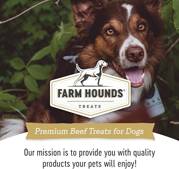 Farm Hounds - Beef Kidney - Premium Natural Beef Kidney Jerky For Dogs - Made From 100% Humanely Raised Cattle - Organ Treat - Great For Training & Treats - No Added Fillers - Made in USA -4oz -2 Pack