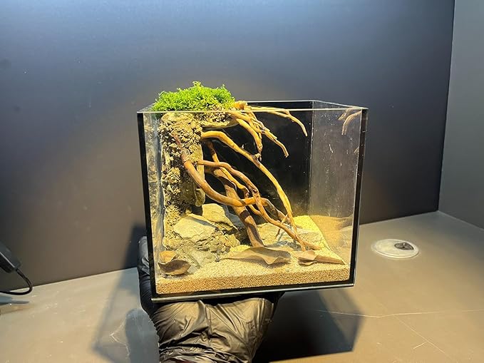 Aquarium Driftwood Centerpiece Aquarium Landscape, Handcrafted Fish Tank hardscape Landscape (style2)