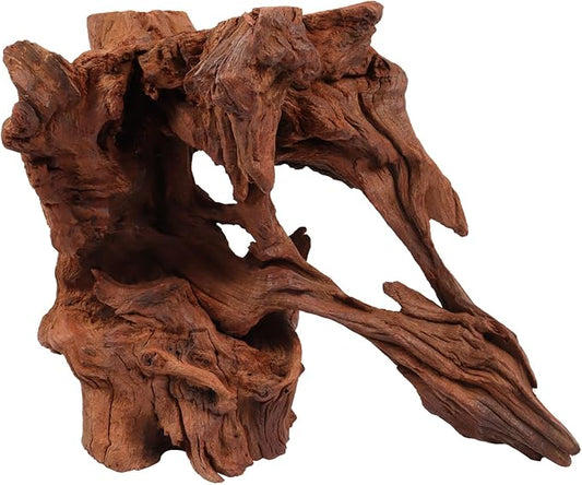 Natural Driftwood for Aquarium, 9-15" Large Assorted Branch Decorations for Reptile Hide, Fish Tank, 1 Pcs