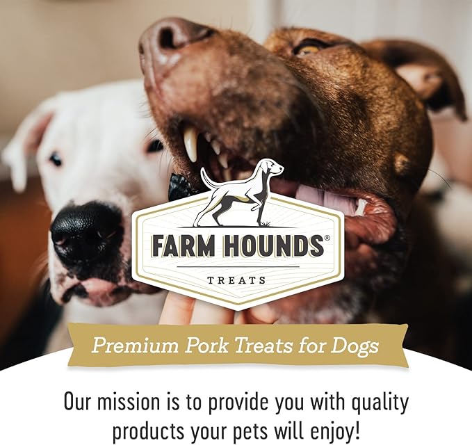 Farm Hounds - Pork Liver - Premium Natural Jerky for Dogs - Made from 100% Humanely Raised Pork - Organ Treats - Great for Training & Treats - No Added Fillers - Made in USA - 4 oz - 1 Pack