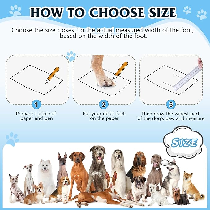 Dog Shoes for Large Medium Small Dog, Mesh Breathable Dog Shoes for Hot Pavement, Anti-Slip Dogs Boots Paw Protectors with Reflective for Outdoor Walking Indoor Hardfloors (Size 4)