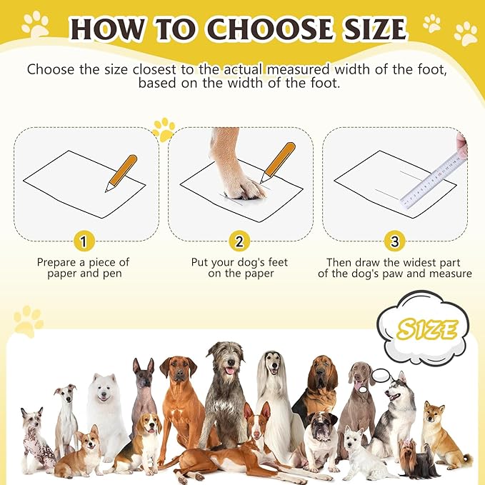 Dog Shoes for Large Medium Small Dog, Mesh Breathable Dog Shoes for Hot Pavement, Anti-Slip Dogs Boots Paw Protectors with Reflective for Outdoor Walking Indoor Hardfloors (Size 7)