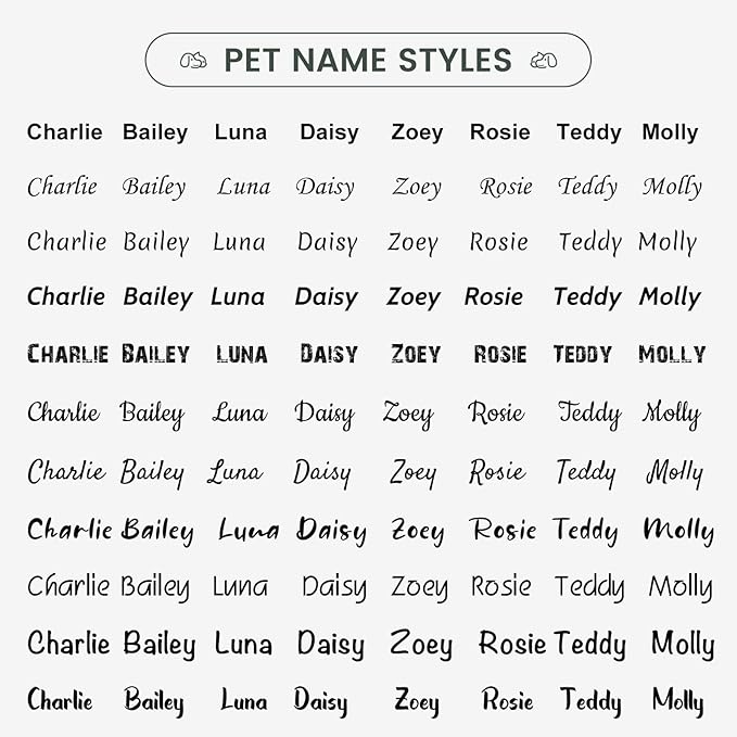 Dog Tags Engraved for Pets - YEHANTI Personalized Dog Tags with Lovely Icons, Durable Stainless Steel Pet ID Tags for Small Large Dogs Cats, Custom Dog Name Tags Engraved on Both Sides (Bone)