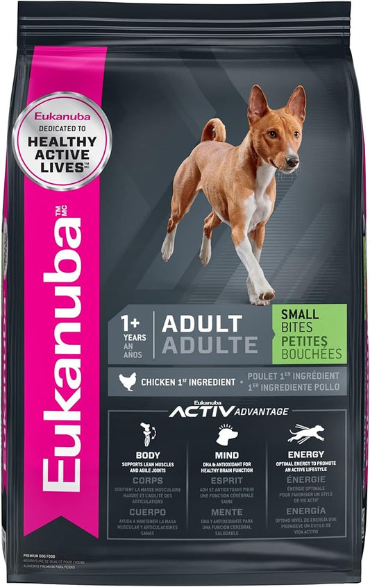 EUKANUBA Adult Small Bites Dry Dog Food, 40 lb Bag