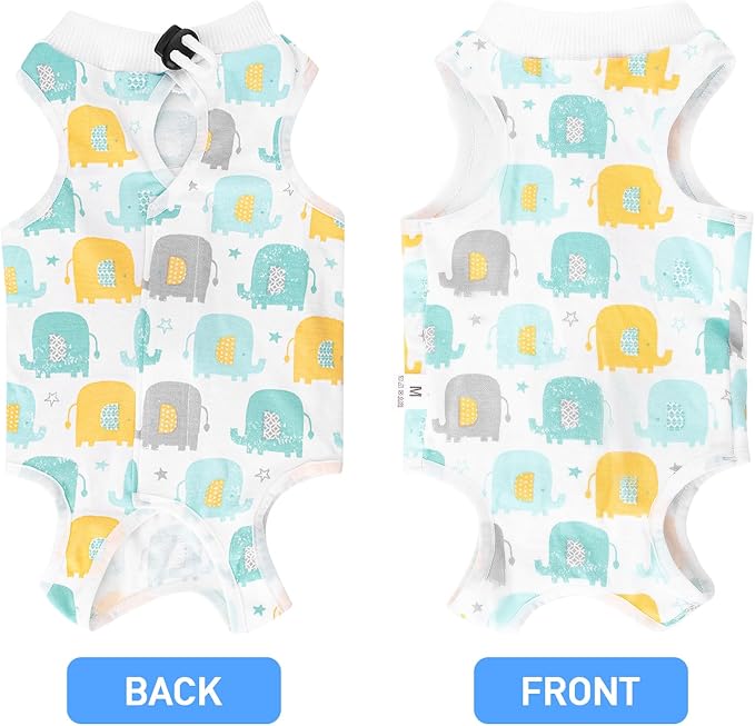 Cat Recovery Suit Female, Breathable Cat Onesie After Surgery Female for Abdominal Wounds or Skin Diseases, Surgery Recovery Suit Kitten Onesie After Spay Wear Anti Licking