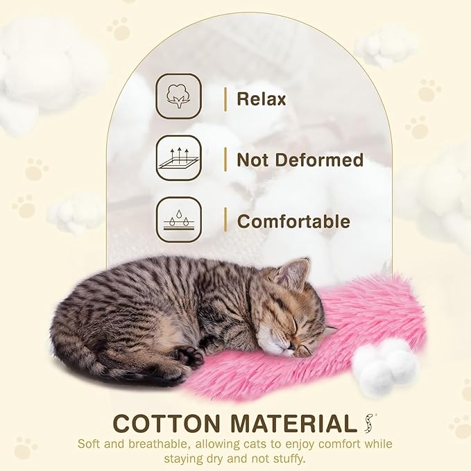 Cat Toys Cat Pillows, 3 Pack Soft and Durable Interactive Cat Kicker Catnip Toys with Catnip Inside, Teething Chew Toy with Crinkle Sound for Indoor Companion