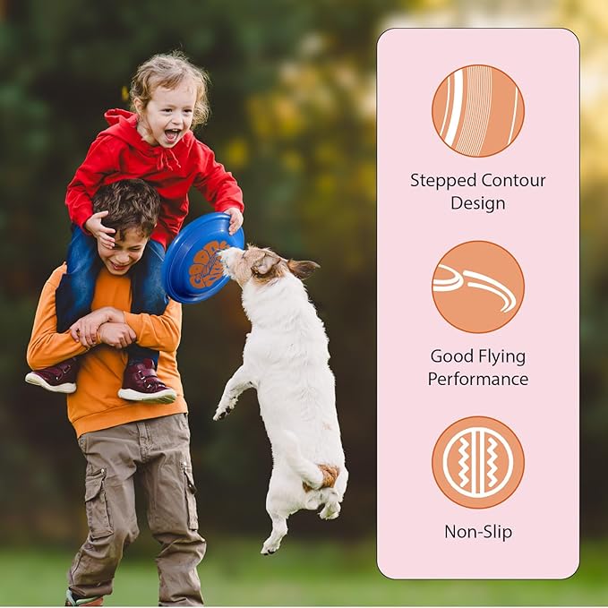 Wham-O Frisbee Fastback Flying Disc, 9.35 Inch Dog-Friendly Lightweight Toy for Professional Players Outdoor Beach Park Backyard Game - 100g