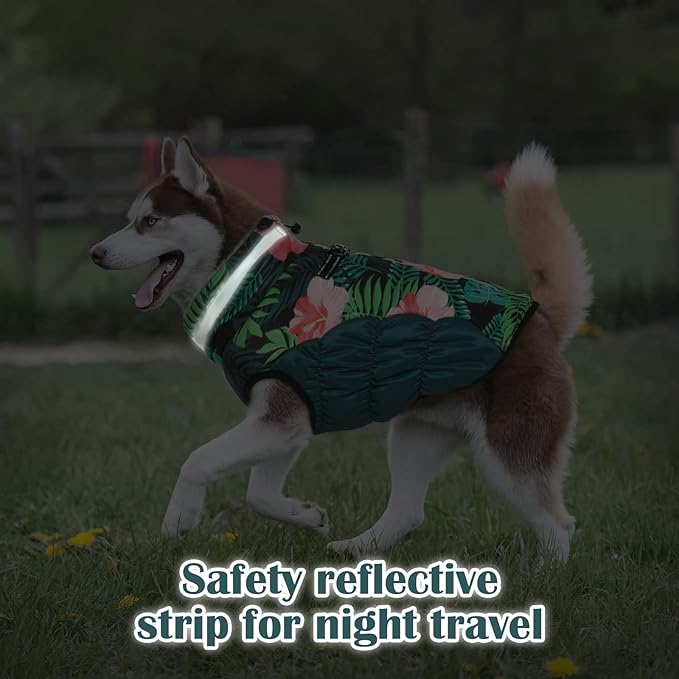 Dog Jackets for Medium Dogs,Medium Dog Coat,Warm Pet Winter Coat Zip Up Back,Waterproof Dogs Jacket with D-Ring,Pet Cold Weather Coats with Fleece Lined, Snowsuit Pug Boston Terrier,M