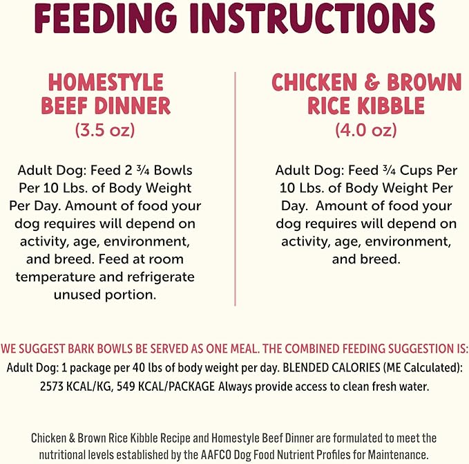 On The Go Dog Food, Homestyle Beef Dinner - 7.5 oz Trays (6 Count), Made in The USA with Real Beef