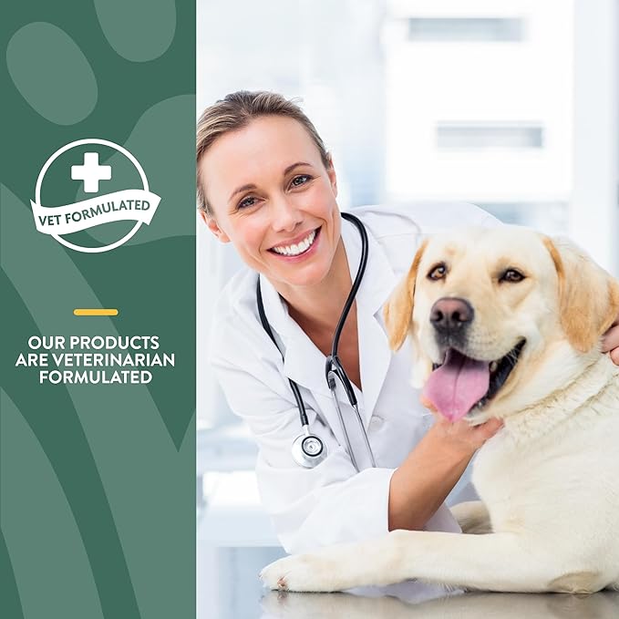 NaturVet Hemp Advanced Joint Health Dog Supplement Soft Chews –Helps Support Joint Health in Dogs – Includes Hemp Seed, Collagen, Glucosamine, MSM, Chondroitin, Omegas – 120 Ct.