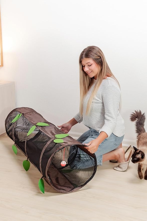 Chonky Cat Playground Set β Tunnel + Tent Combo for Maximum Zoomies
