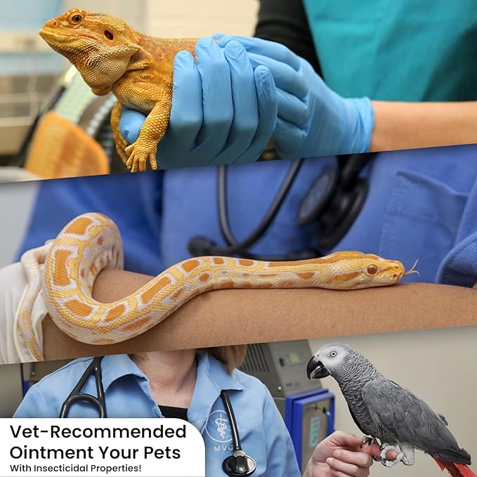 F10 Antiseptic Barrier Ointment for Reptiles, Birds, Small Animals & Exotic Animals, Natural Wound Healing Ointment for Pet, Relieves Pain & Prevents Infection - 500g
