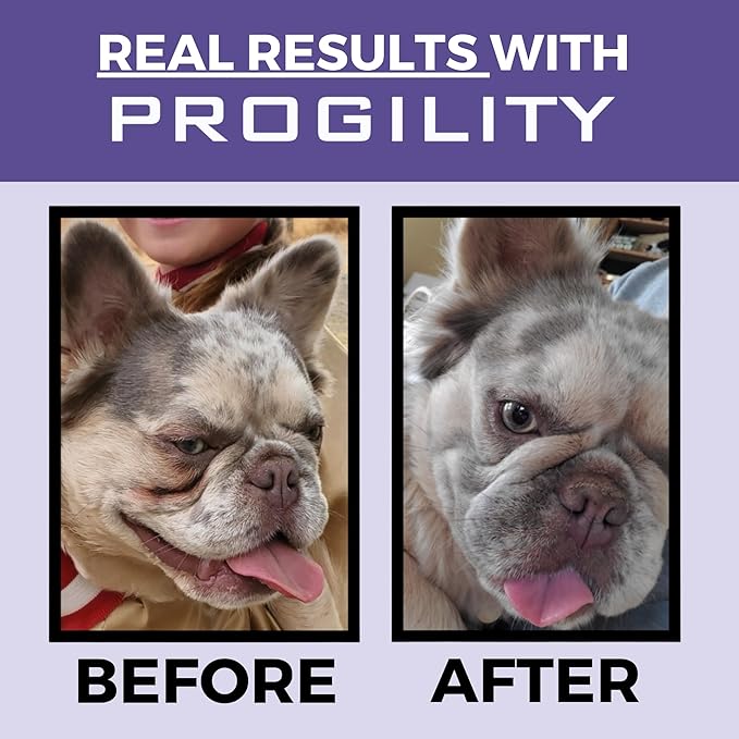 Nootie Progility Tear Stain Supplement for Dogs, Advanced Eye Health Formula, Helps Minimize Tear Stains, 80 Chews, Sold in Over 5,000 Vet Clinics and Pet Stores Worldwide