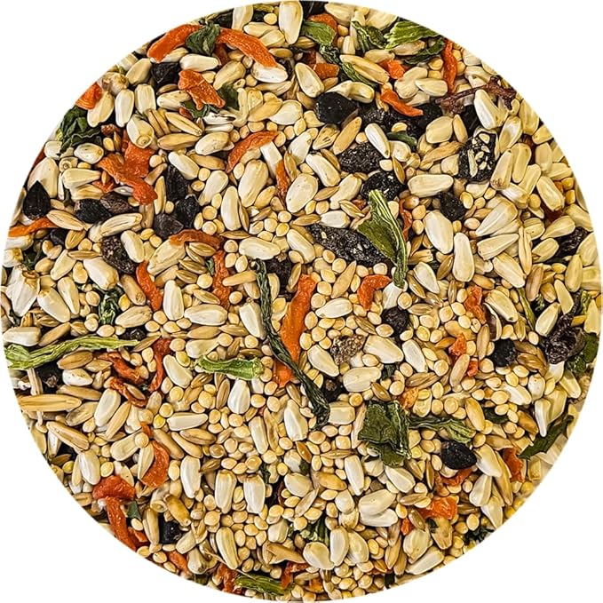 Cockatiel Bird Food (No Sunflower Seeds), 4 lbs Bag - Seed Mix for Cockatiels