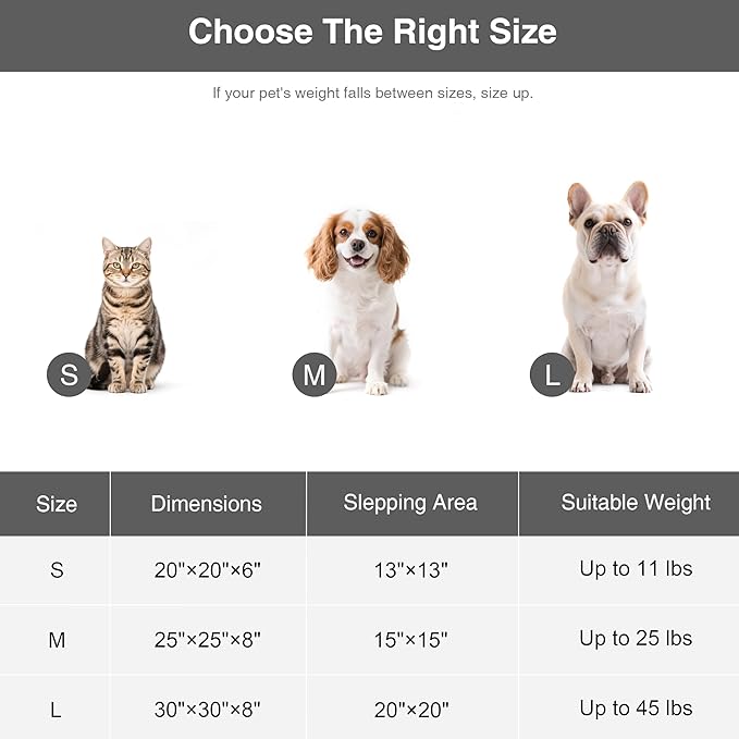 Love's cabin Round Donut Cat and Dog Cushion Bed, 25in Pet Bed for Small or Medium Dogs, Anti-Slip & Water-Resistant Bottom, Soft Durable Fabric Pet Beds, Washable Calming Cat & Dog Bed Camel