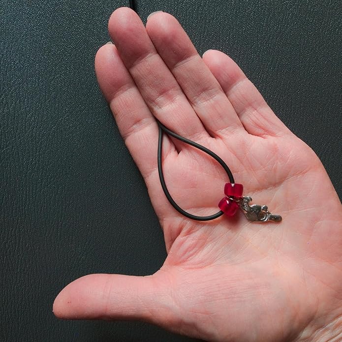 Enamel African Grey Parrot Necklace - Parrot Gifts for Women - Handcrafted in the USA
