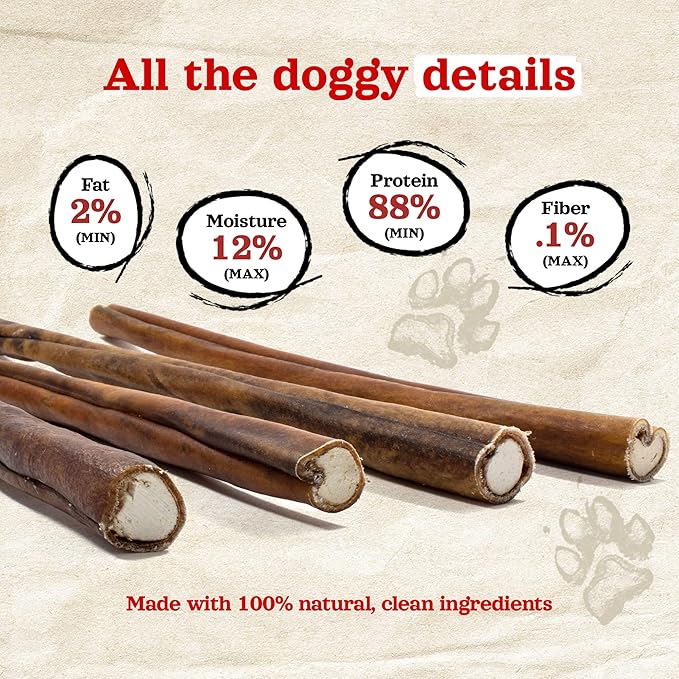 Natural Farm Peanut Butter Stuffed Collagen Chews for Dogs (4-5 Inch, 10 Pack), Rawhide-Free Collagen Sticks, Odor-Free Natural Dog Chews, Long Lasting Treats for Small, Medium Dogs