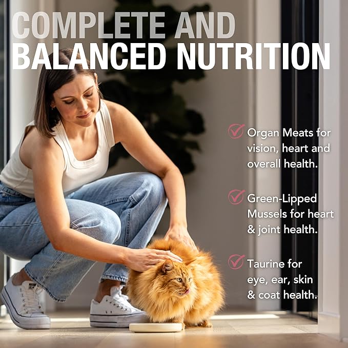 Feline Natural New Zealand Canned Catfood Wet Food, High-Meat, Low-Carb, & Grain Free Cat Food Wet, Chicken & Venison Feast, 3 oz, Pack of 24