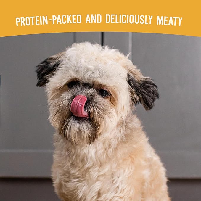 Open Farm, Air Dried Dog Food Infused with Bone Broth, Grain & Legume Free, Complete Meal or Food Topper, Harvest Chicken Recipe, 2lb Bag