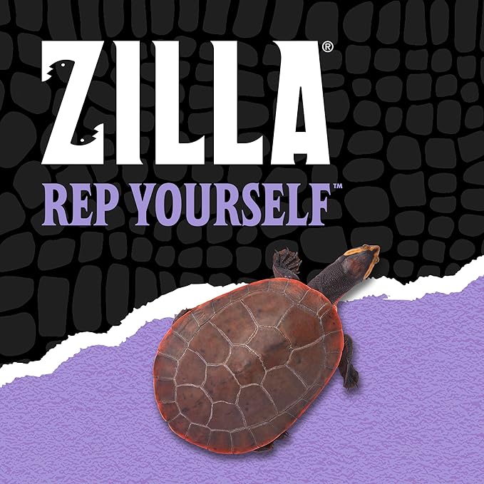 Zilla Pet Aquatic Turtle Sticks, Natural with Added Vitamins and Minerals, Nutrient-Rich Floating Food for Turtles, 4.5 oz