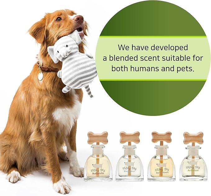 EVENDAY Oh my silly Air freshener Pet diffuser - Removing Ammonia Odor Deodorization Long Lasting Aroma Pet Perfume (Amberose)