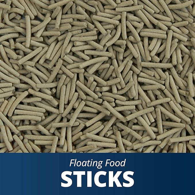 Tetra ReptoMin Floating Food Sticks, For Aquatic Turtles, Newts and Frogs, 2.65 lbs